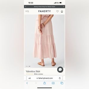 Faherty Women’s Skirt 💃🏻💖💃🏻 Size XL